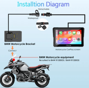 SOPORTE CARPLAY BMW PARA PANTALLA W502 - W7023