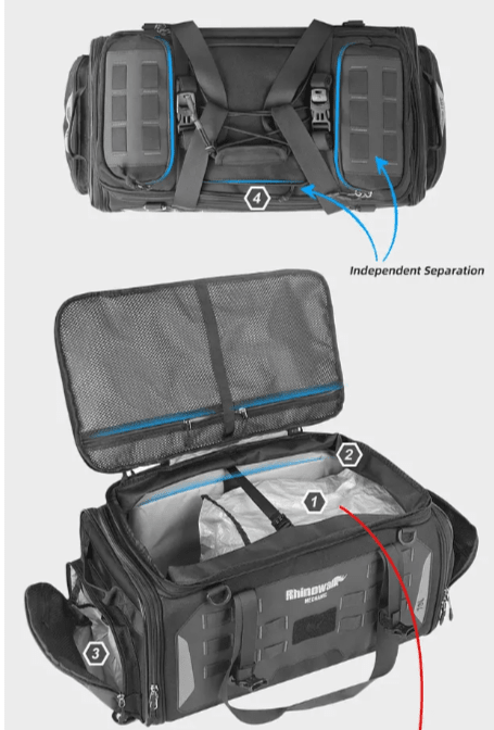 RHINOWALK - BOLSO MECHANIC 70L6