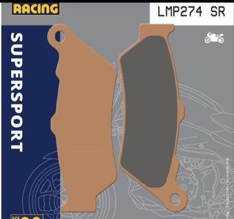 AP RACING - PASTILLAS FRENO, JGO. TRASE.1