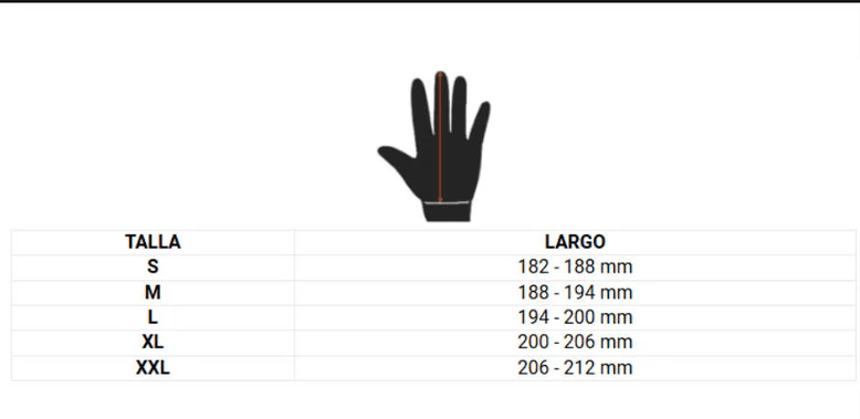 KMZ - GUANTES CORTOS STREETFLOW NEGRO3