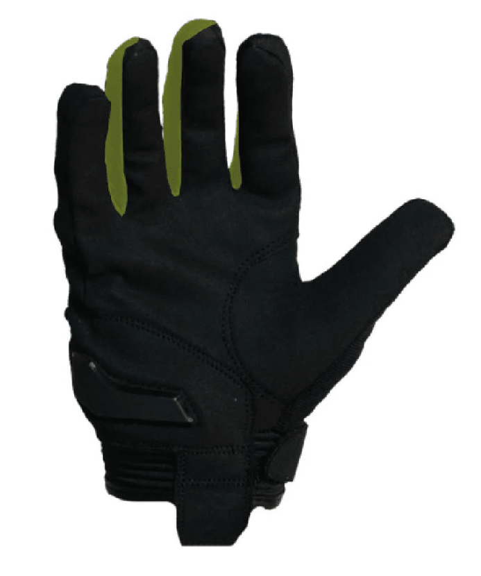 KMZ - GUANTES CORTOS ASPHALT NEGRO/NEON2