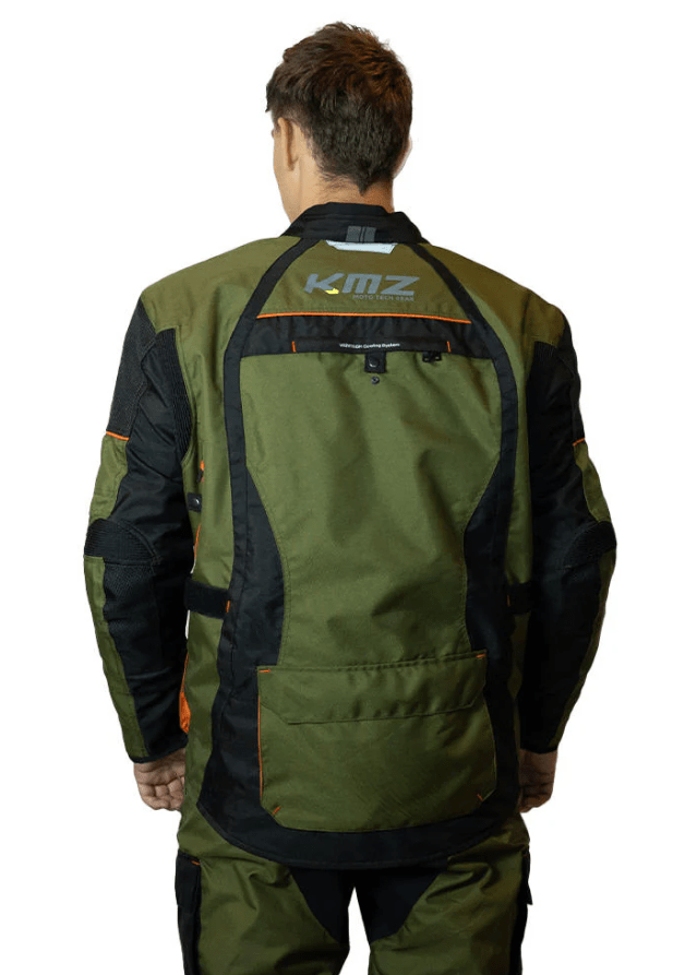 KMZ - CHAQUETA LARGA SIGNATURE VERDE2