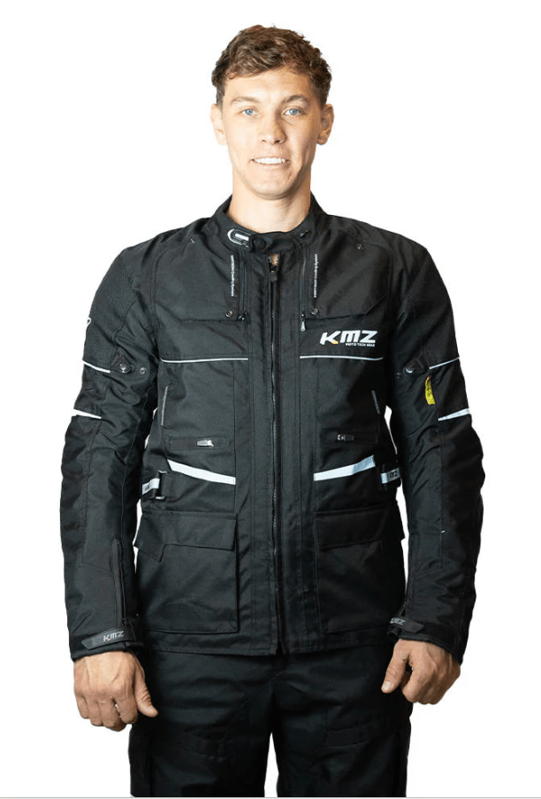 KMZ - CHAQUETA LARGA CORE NEGRO1