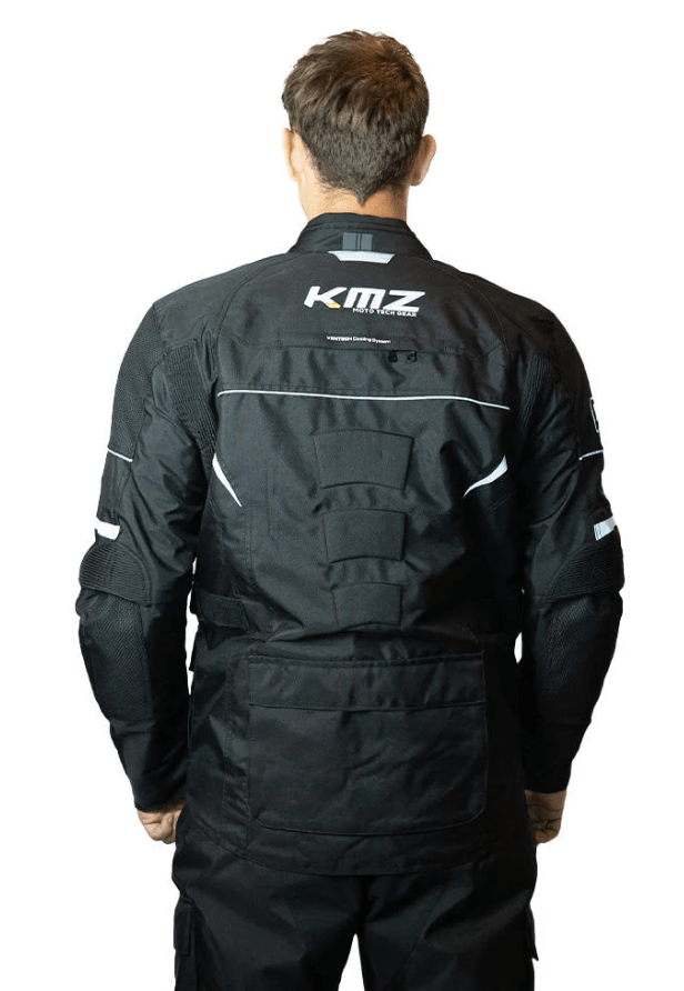 KMZ - CHAQUETA LARGA CORE NEGRO2