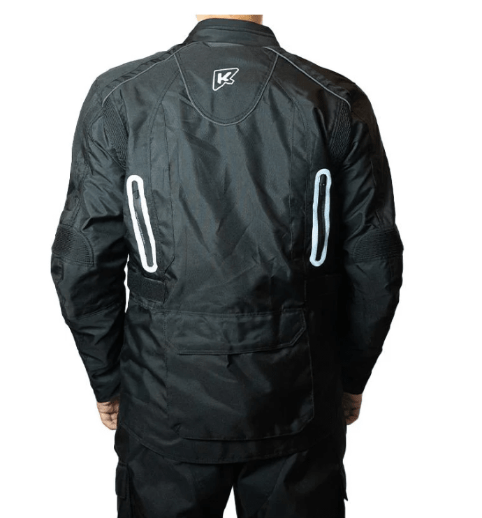 KMZ - CHAQUETA LARGA SAVAGE NEGRO2