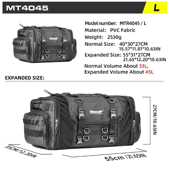 RHINOWALK - BOLSO 33/45 L2