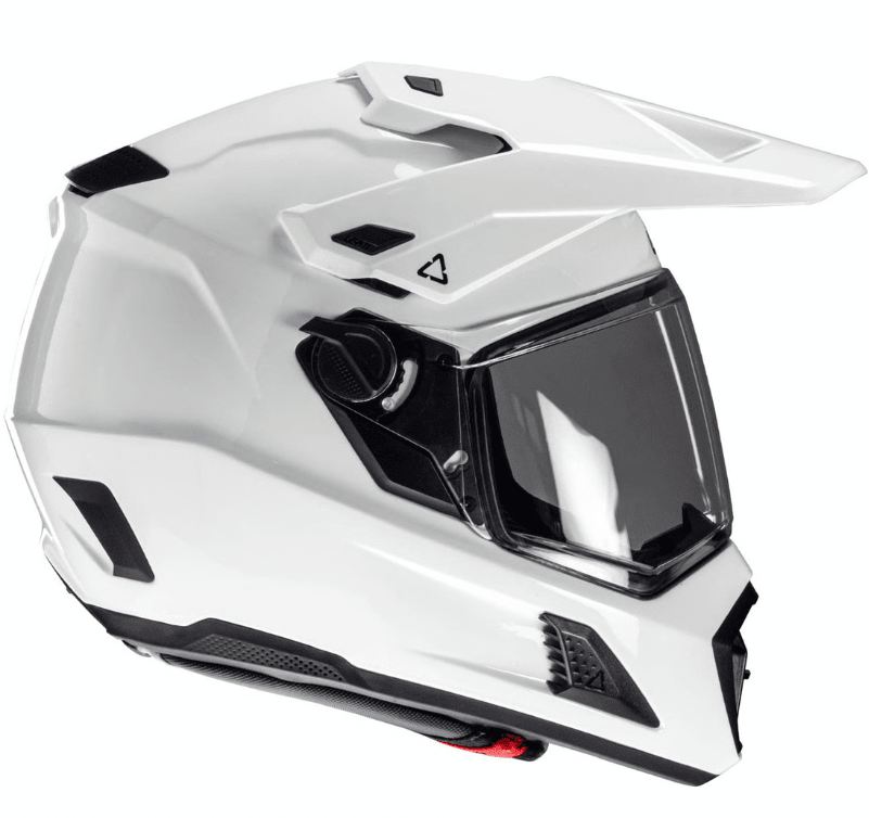 LEATT - KIT CASCO ADV 8.5 BLANCO CON ANTIPARRA 4.5 V25 STEALTH4