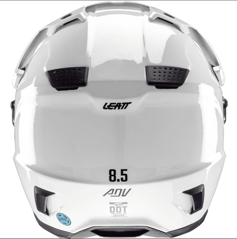 LEATT - KIT CASCO ADV 8.5 BLANCO CON ANTIPARRA 4.5 V25 STEALTH5