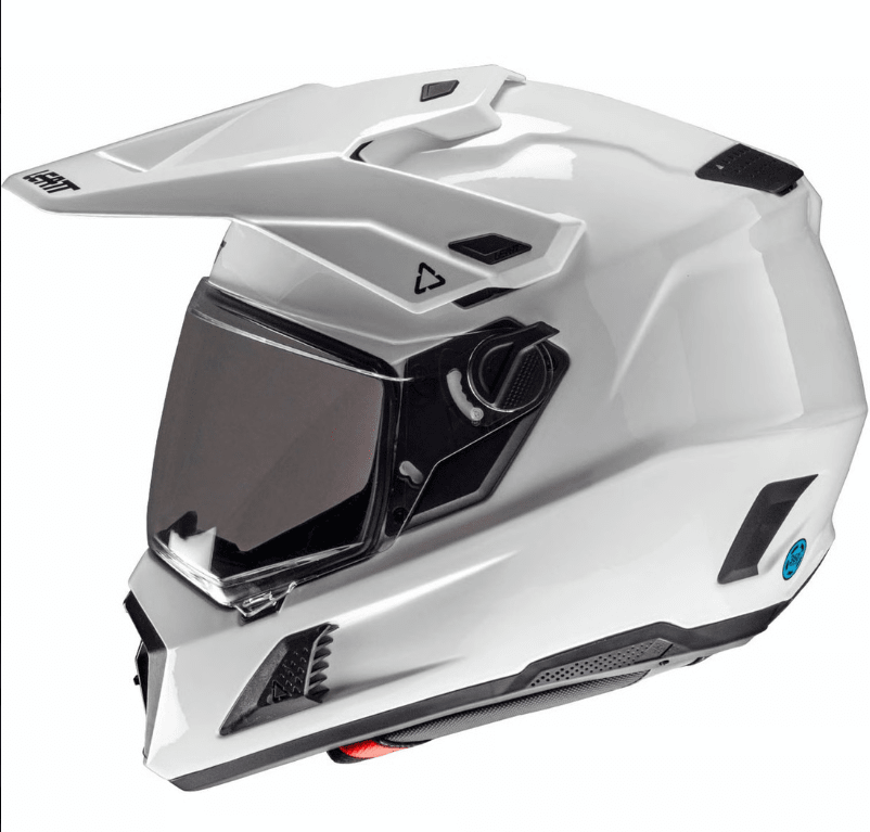 LEATT - KIT CASCO ADV 8.5 BLANCO CON ANTIPARRA 4.5 V25 STEALTH6