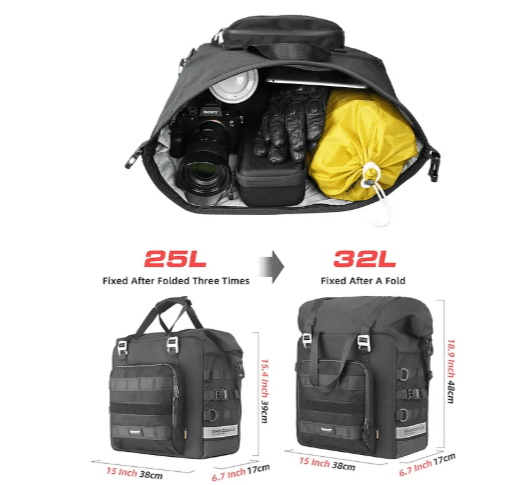 RHINOWALK - BOLSO LATERAL IMPERMEABLE 25L3