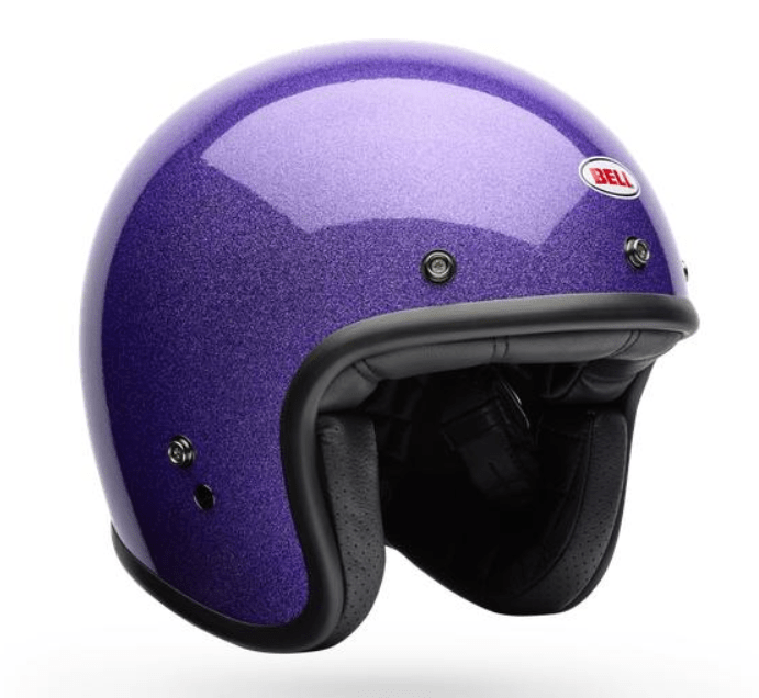 BELL - CASCO CUSTOM 500 FLAKE MORADO1