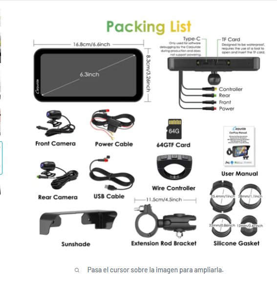CARPURIDE - CARPLAY 6033