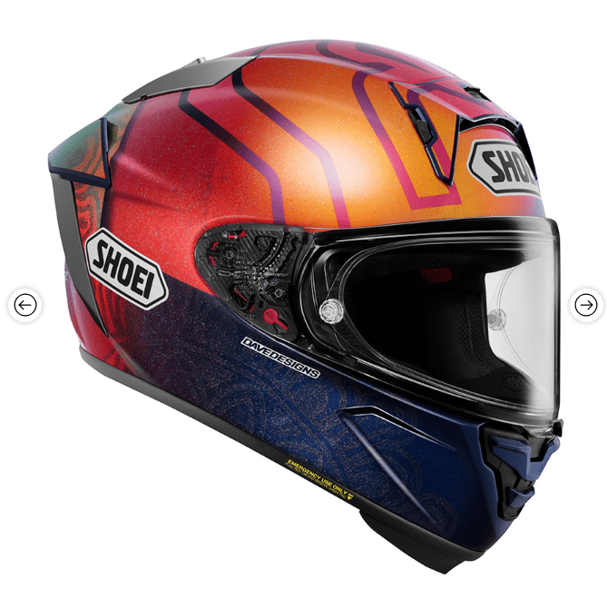 SHOEI - CASCO X-SPR PRO MARQUEZ HOLI TC-11