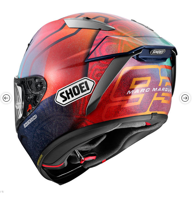 SHOEI - CASCO X-SPR PRO MARQUEZ HOLI TC-14