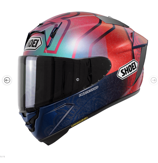 SHOEI - CASCO X-SPR PRO MARQUEZ HOLI TC-12