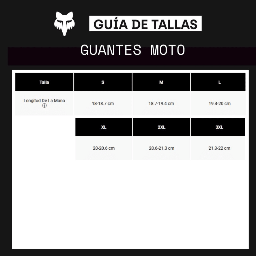 FOX - GUANTE BOMBER LT GRIS3