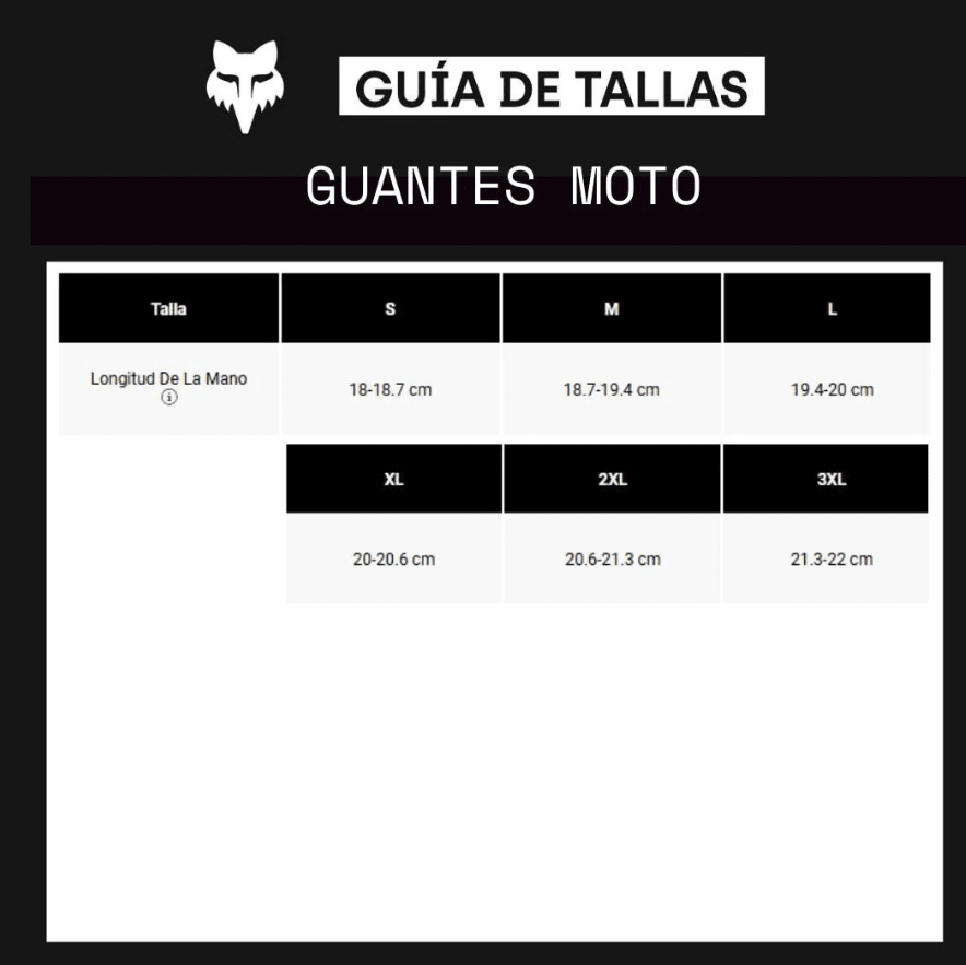 FOX - GUANTE BOMBER LT CAFÉ3