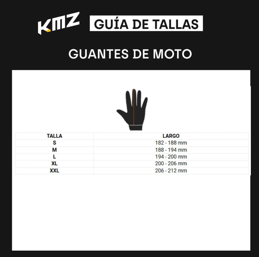 KMZ - GUANTES CITYCORE APEX NEGRO3