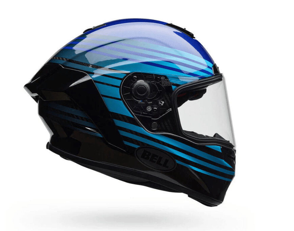 BELL - CASCO RACESTAR DLX FLEX AZUL/NEGRO1