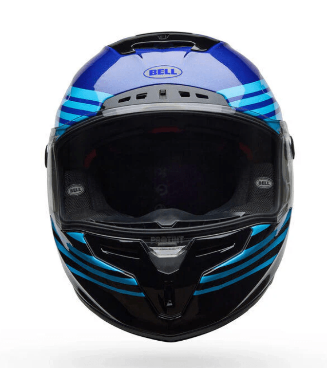 BELL - CASCO RACESTAR DLX FLEX AZUL/NEGRO2
