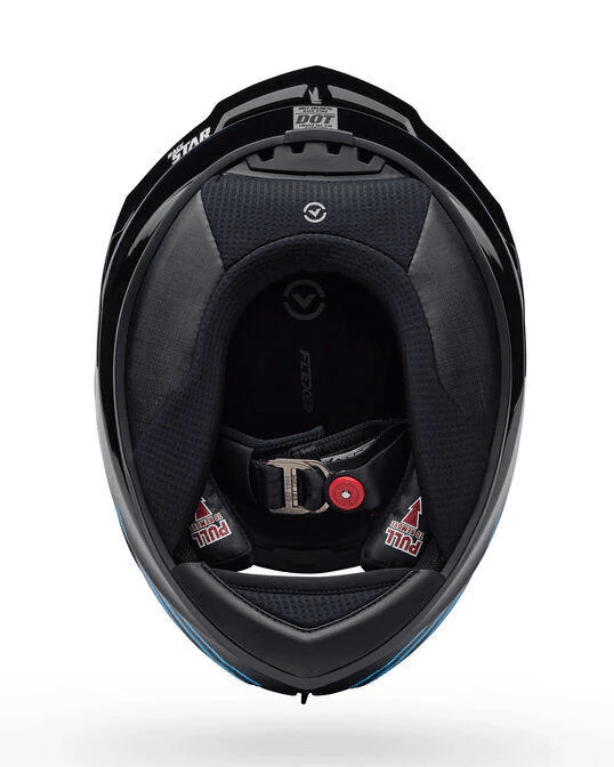 BELL - CASCO RACESTAR DLX FLEX AZUL/NEGRO4