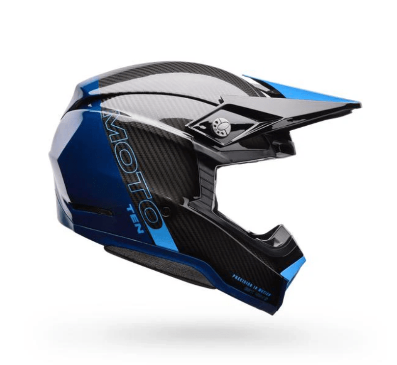 BELL - CASCO SPHERICAL MOTO-10 AZUL7NEGRO2