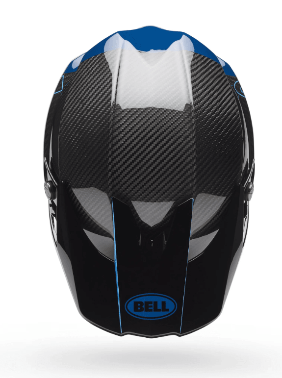 BELL - CASCO SPHERICAL MOTO-10 AZUL7NEGRO3