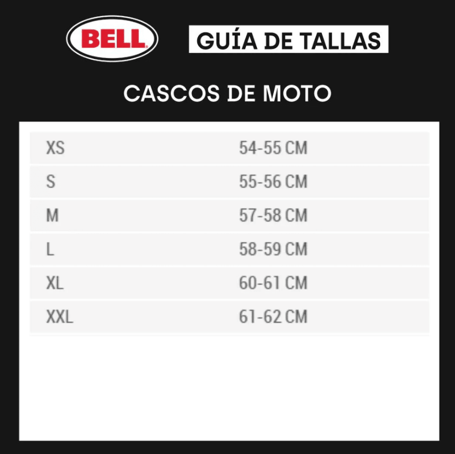 BELL - CASCO SPHERICAL MOTO-10 AZUL7NEGRO6