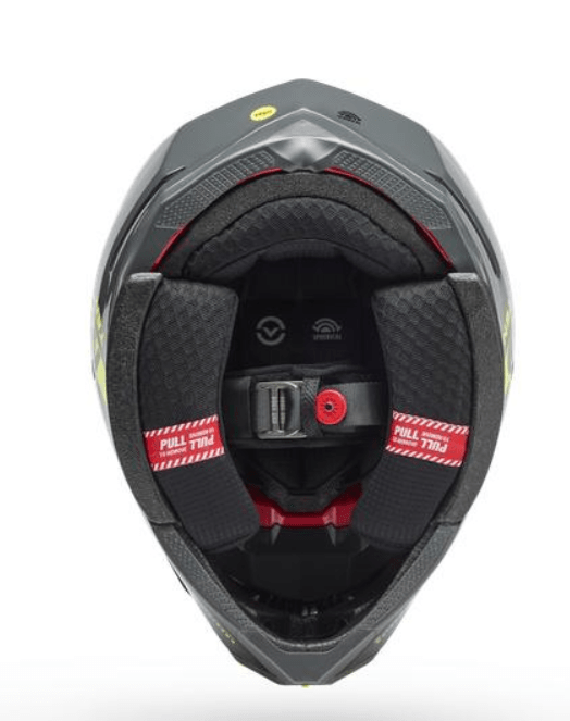 BELL - CASCO SPHERICAL MOTO-10 GRIS/AMARILLO5