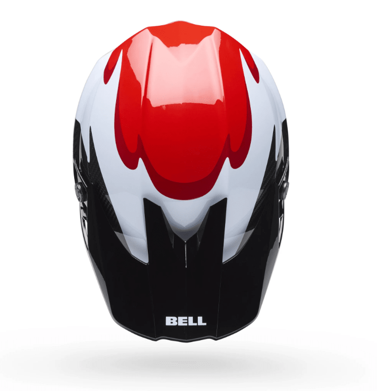 BELL - CASCO SPHERICAL MOTO-10 ROJO/NEGRO3