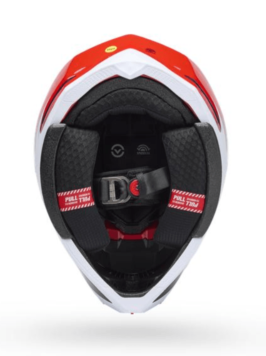 BELL - CASCO SPHERICAL MOTO-10 ROJO/NEGRO5