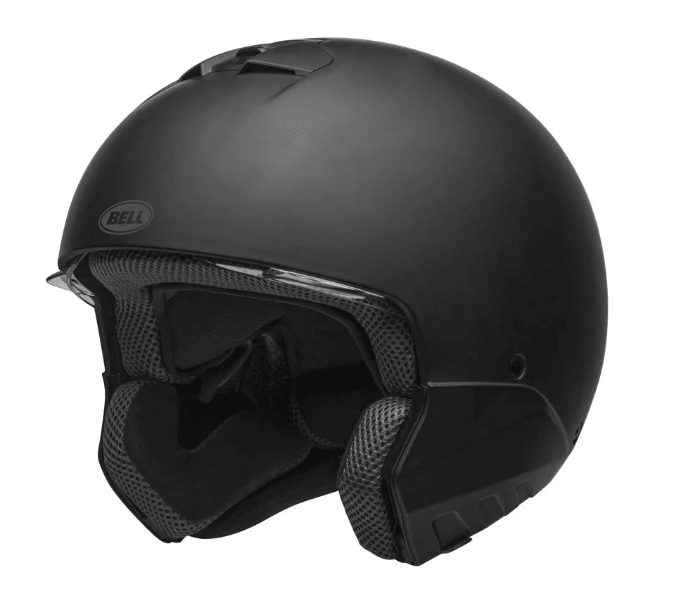 BELL - CASCO BROOZER NEGRO MATE1