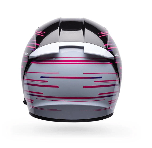 BELL - CASCO LITHIUM VELO NEGRO/BLANCO ROSADO3