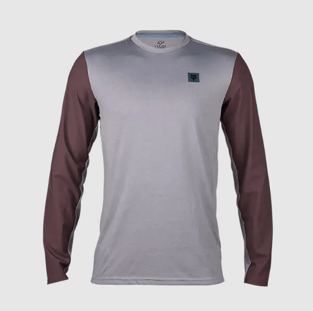 FOX - POLERA RANGER OFF ROAD MANGA LARGA GRIS1