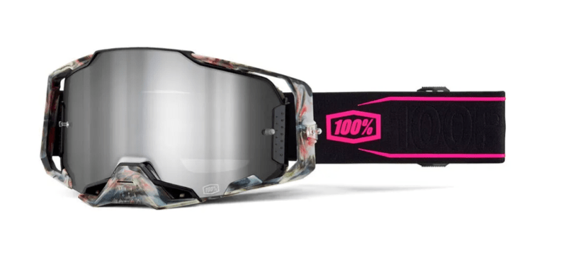 100% - ANTIPARRA 100% ARMEGA GOGGLE SARCELLE - MIRROR SILVER LENS1
