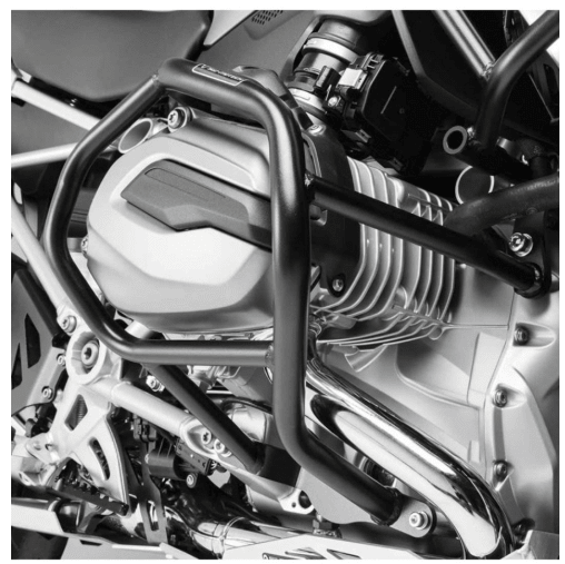 SW-MOTECH - PROTECTOR DE MOTOR BMW R1200 GS LC NEGRO2