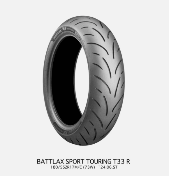 BRIDGESTONE - NEUMATICO BATTLAX SPORT TOURING 180/55ZR17 M/C T33R1