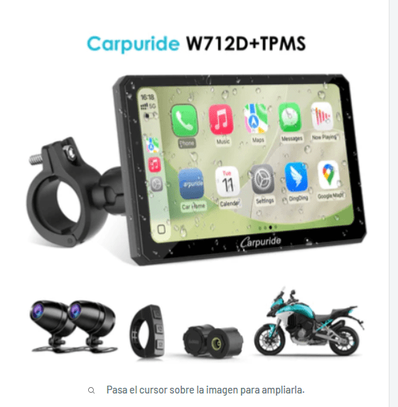 CARPURIDE - CARPLAY W712D CON TPMS1