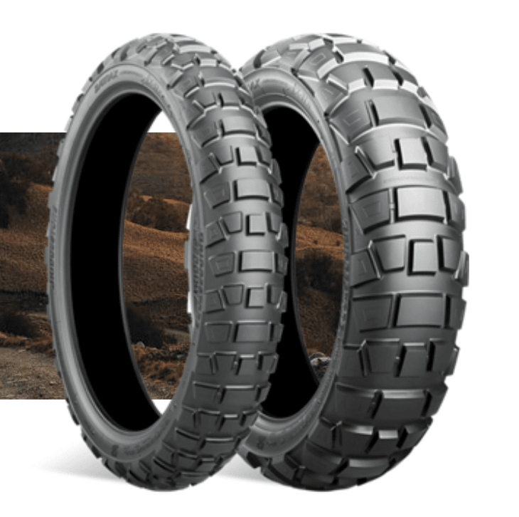 BRIDGESTONE - NEUMATICO BATTLAX AX41 ADVENTURE CROSS 120/70-R19 MC 60 Q1