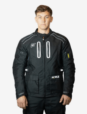 KMZ - CHAQUETA MOTO ROUGE NOMAD NEGRO1