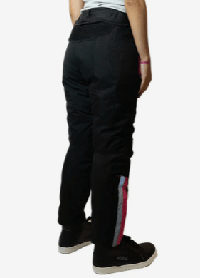 KMZ - PNATALON MOTO CORE NOMAS NEGRO/ROSADO MUJER3