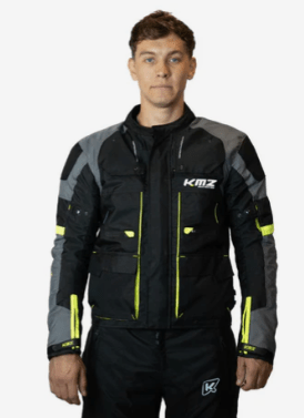 KMZ - CHAUETA MOTO IGNITE APEX NEGRO/AMARILLO L1