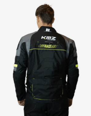 KMZ - CHAUETA MOTO IGNITE APEX NEGRO/AMARILLO L2