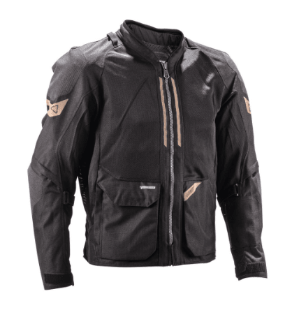 LEATT - CHAQUETA ADV CORTA FLOWTOUR 4.5 STEALTH1
