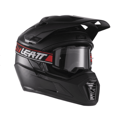 LEATT - KIT CASCO ADV MULTIMODAL 7.5 ANTIPARRA NEGRO2