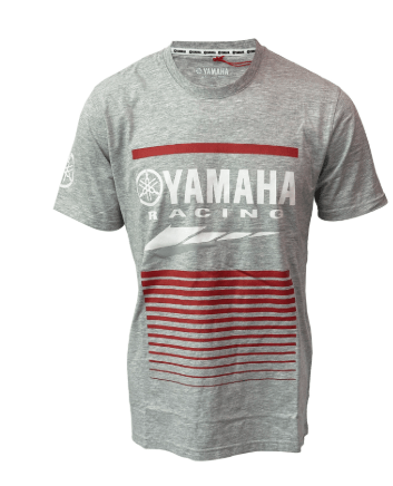 YAMAHA - POLERA M/C RACING HOMBRE GRIS1