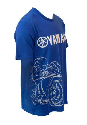 YAMAHA - POLERA SHADOW HOMBRE AZUL2