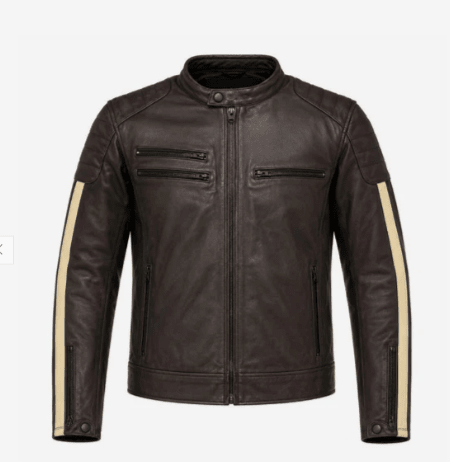 KMZ - CHAQUETA LEATHER RACER CAFE1