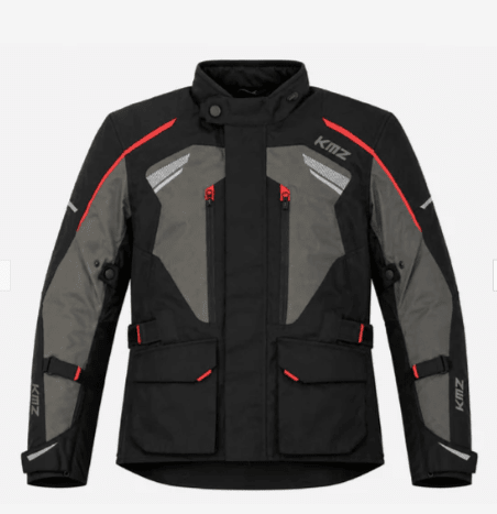 KMZ - CHAQUETA DOWNHILL GRIS/NEGRO1