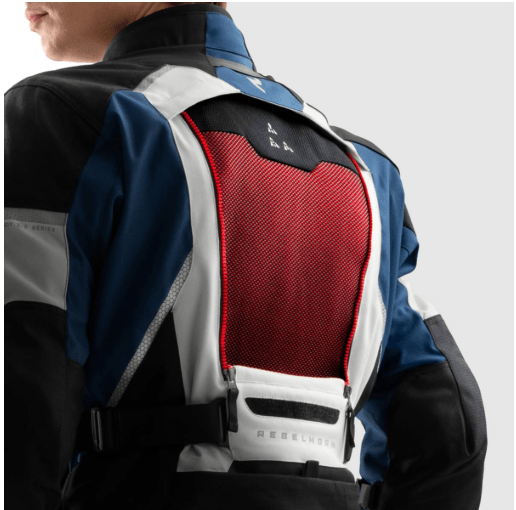 REBELHORN - CHAQUETA HARDY 3.0 BLUE/GRAY/RED4
